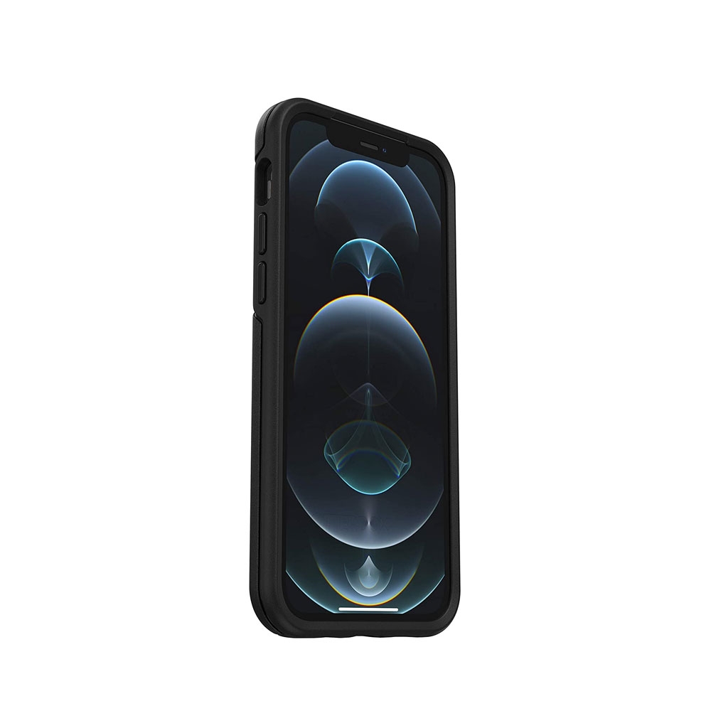 iPhone 12 / iPhone 12 Pro Antimikrobielle Outdoor Case Hülle Symmetry Series (77-65414) - Schwarz