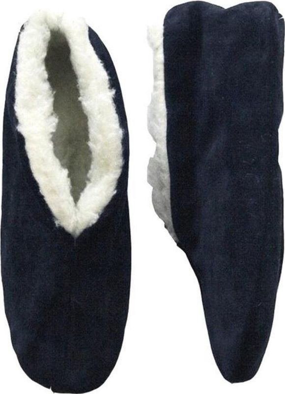 Bernardino - Spaanse Sloffen - Blauw - Suede