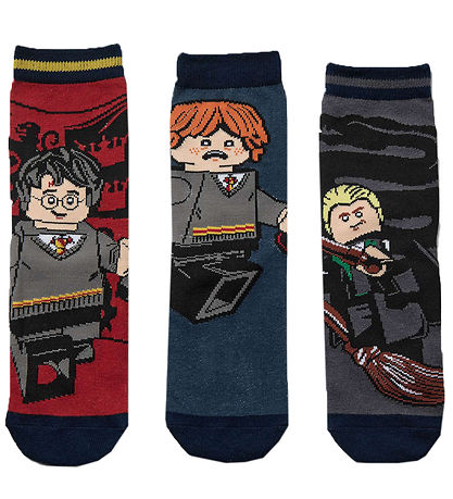 LEGO? Harry Potter Strømper - 3-pak - LWAris - Dark Red