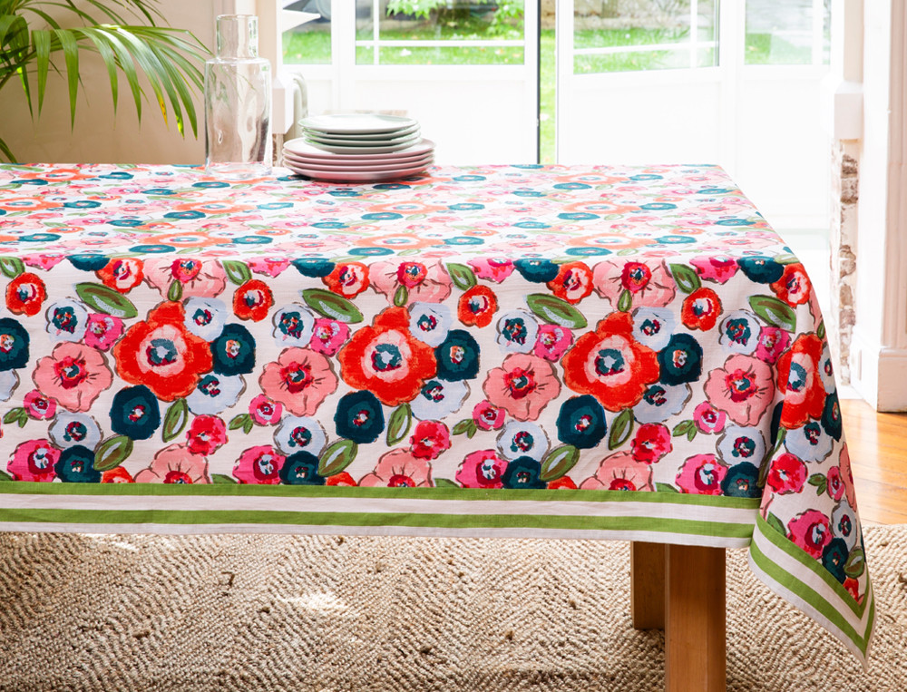 Nappe-Sorbets de fleurs