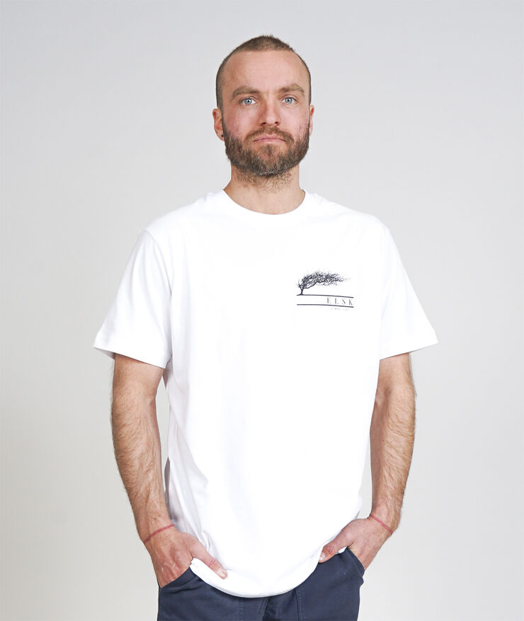 ELSK STÆRK VIND CH MEN'S BRUSHED T-SHIRT 100 dark navy