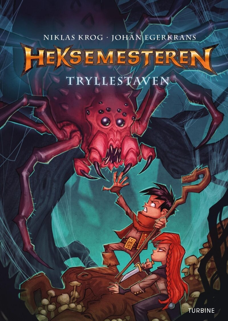 Heksemesteren - Tryllestaven - Niklas Krog - Bog
