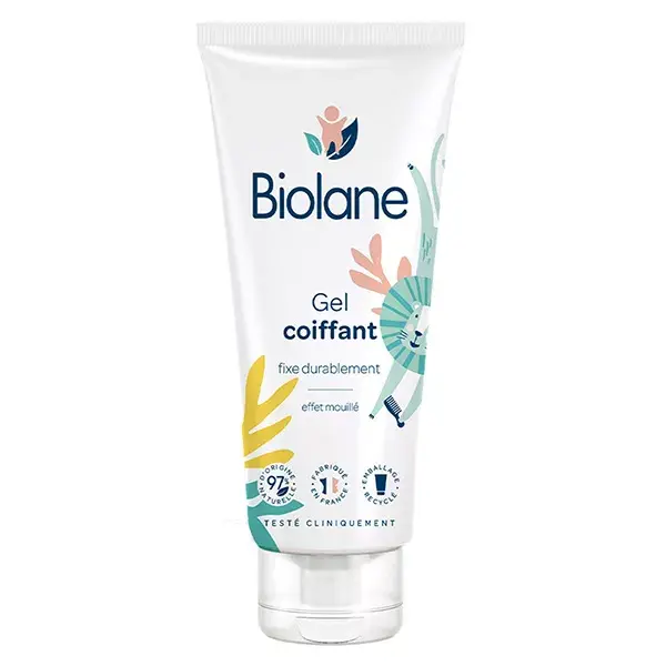 Biolane - Gel Modelador para Cabelos - Baby - Fixação para Cabelos Finos - 100ml