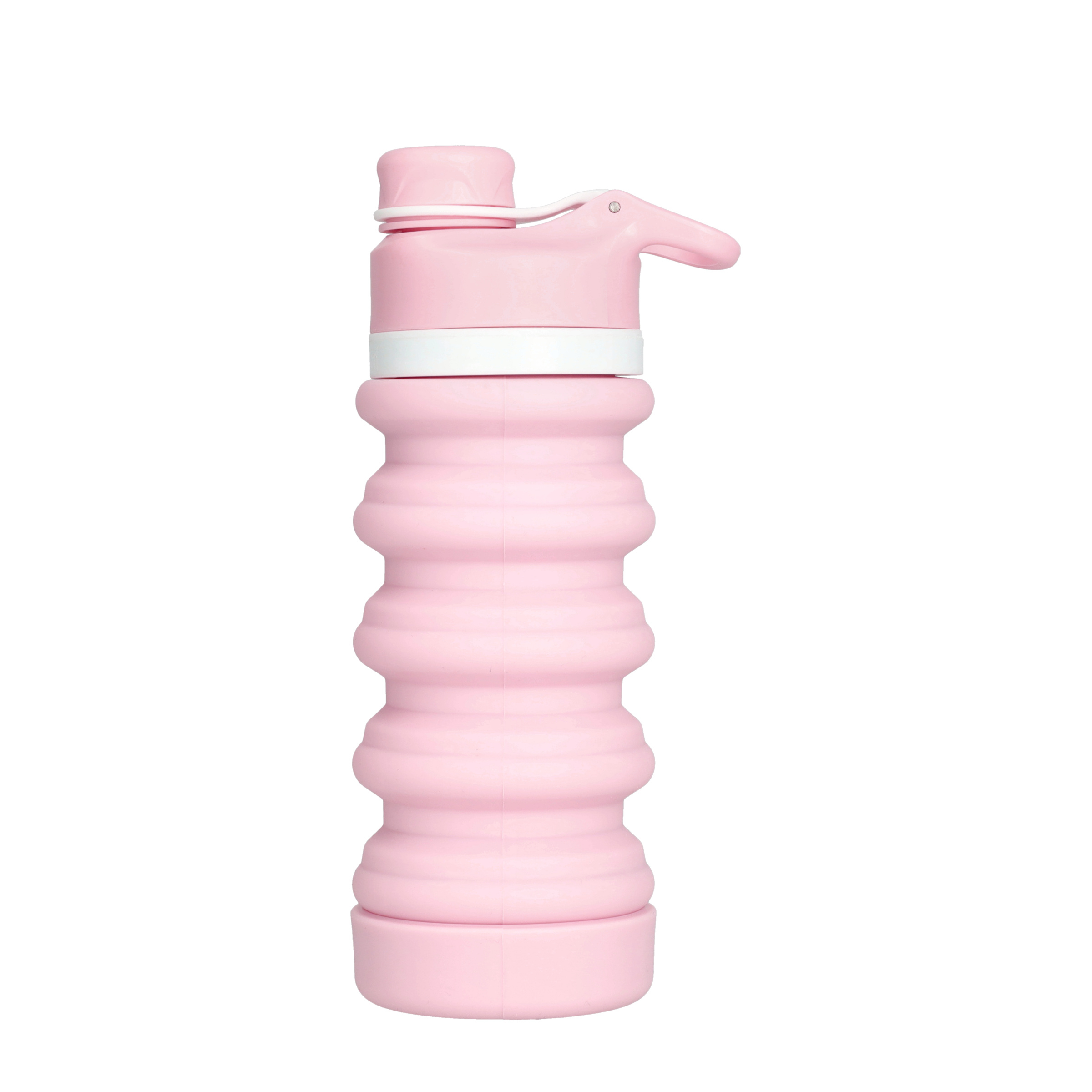 (550ml) Faltbare Trinkflasche Wasserbeutel - Rosa