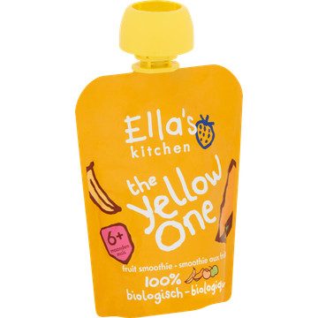 Ella's Kitchen Fruit smoothie the yellow one 6+ biologisch 90 g