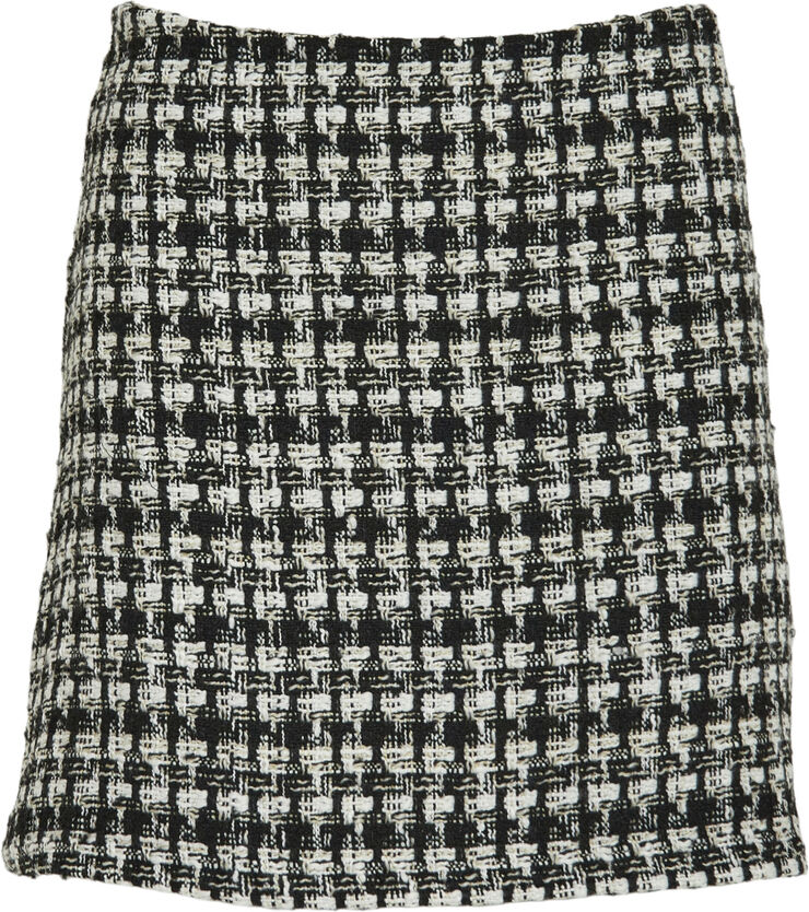 Minus Renete Short Skirt Black checked