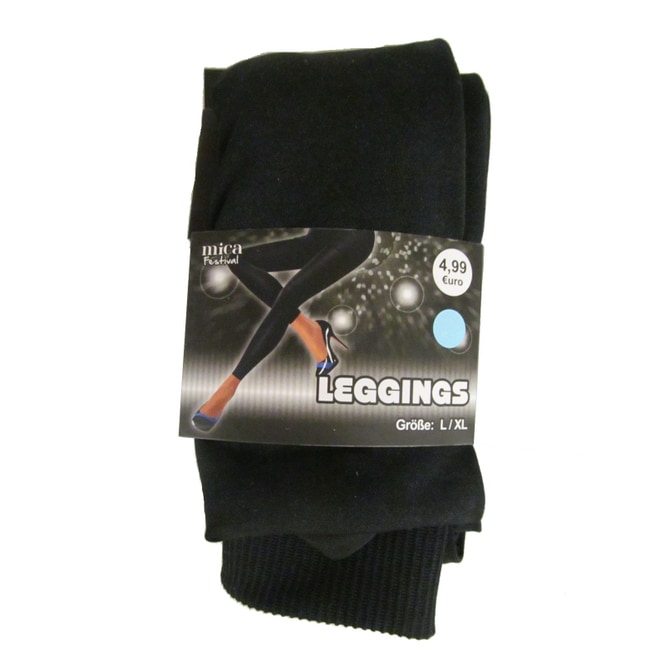 Leggings - für Damen - schwarz - verschiedene Größen