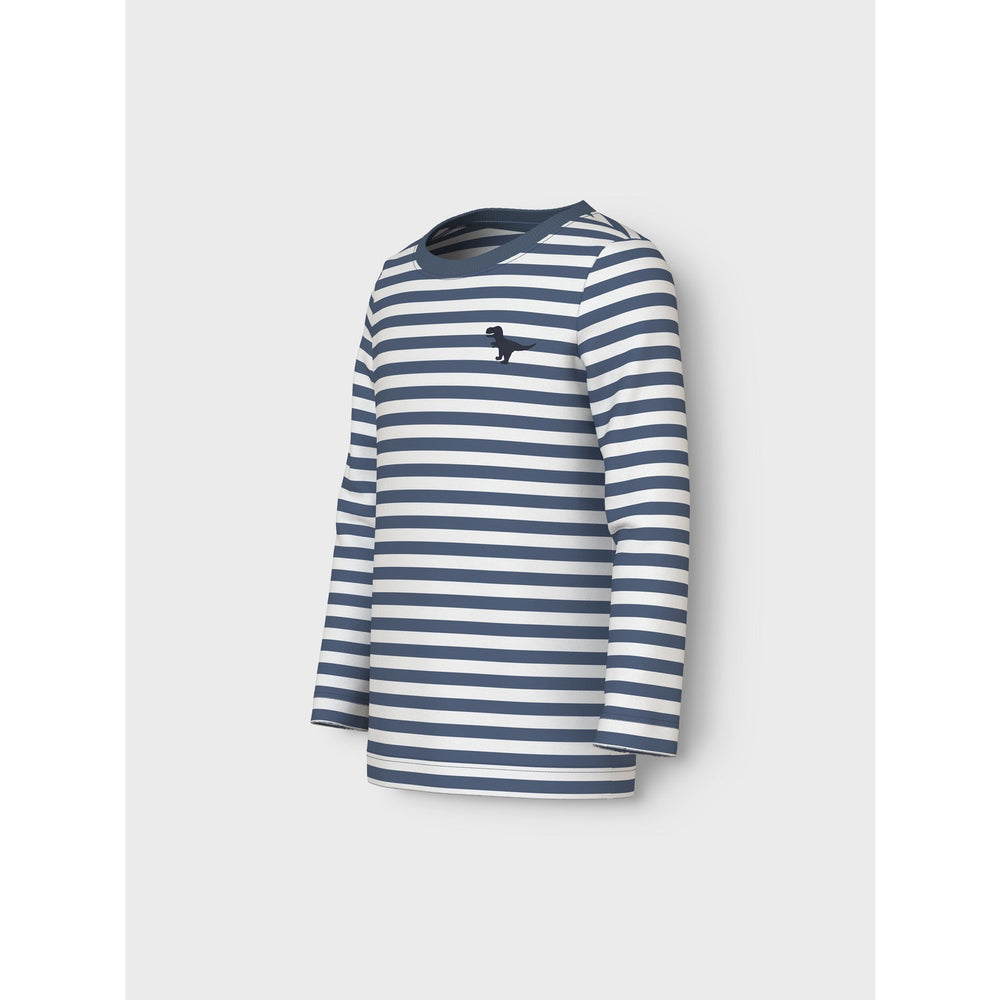 Køb Name It Bering Sea Dino Villy Slim Bluse