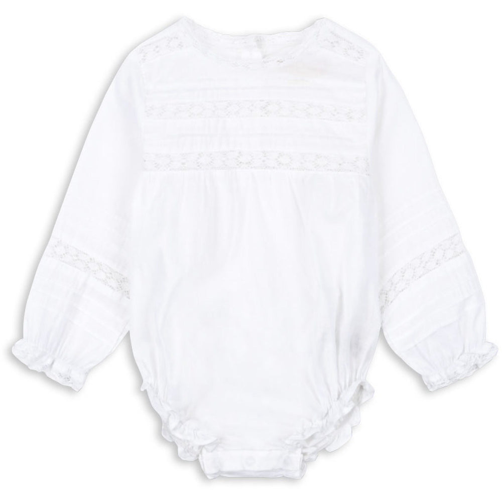 Køb Konges Sløjd Optic White Orchid Romper GOTS