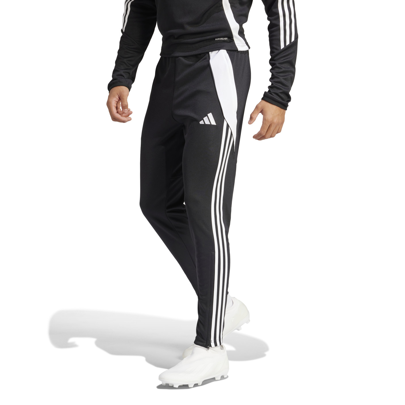 Adidas Tiro 24 Slim Trainingsbroek Zwart Wit