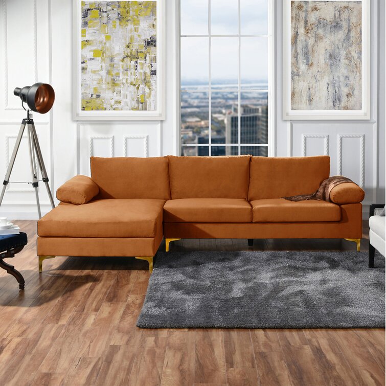 Martello 101&prime;&prime; Wide Left Hand Facing Sofa & Chaise