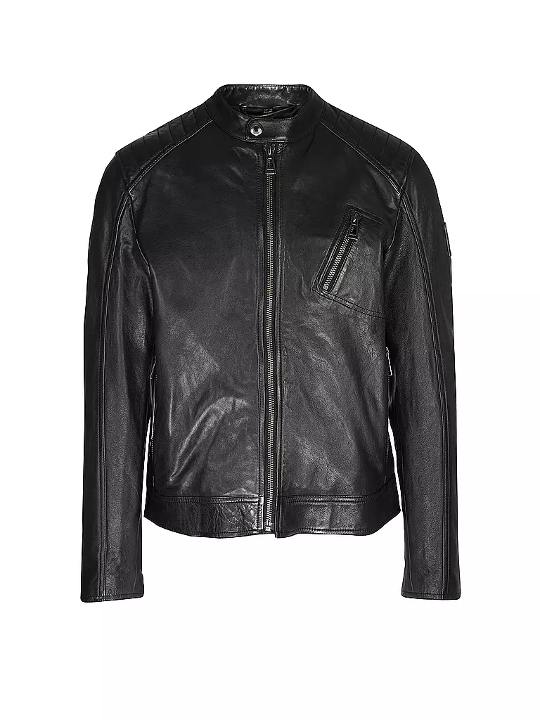 BELSTAFF Lederjacke V RACER 2.0 schwarz