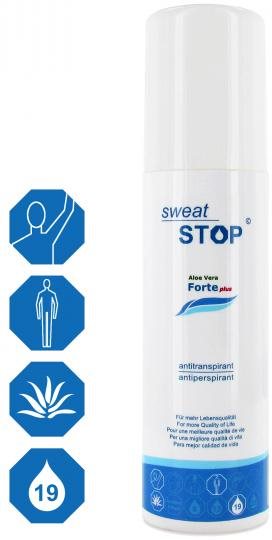 Sweatstop Aloe Vera Forte plus Körperspray<br>100 ml