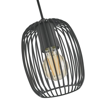 Hanglamp Nikki zwart Ø13,5 cm