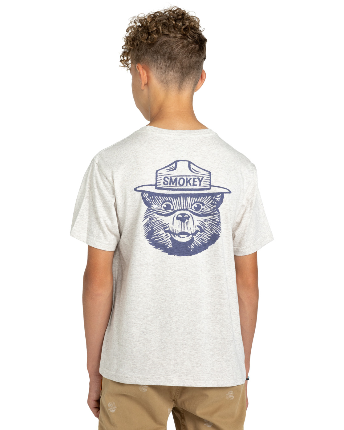 Element Smokey Bear Forest Future SS Youth Oatmeal Heather