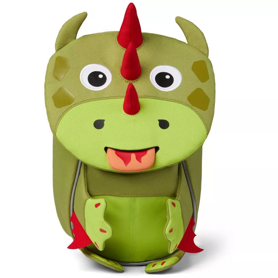 Affenzahn Kleine Freunde - Kinderrucksack: Drache, grün