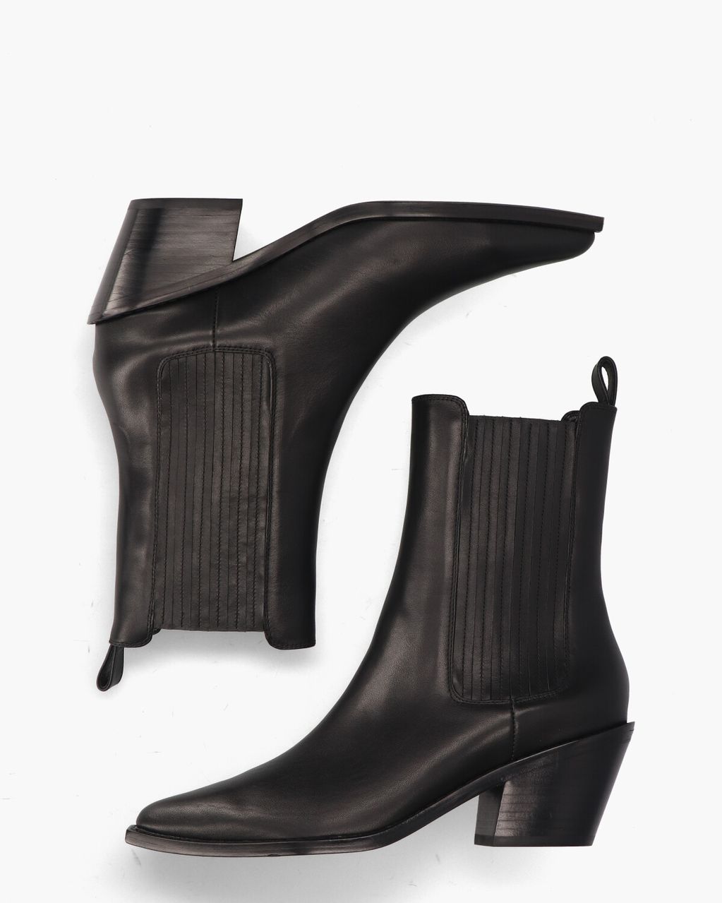 Lola Cruz Aurel Zwart Dames Chelseaboots