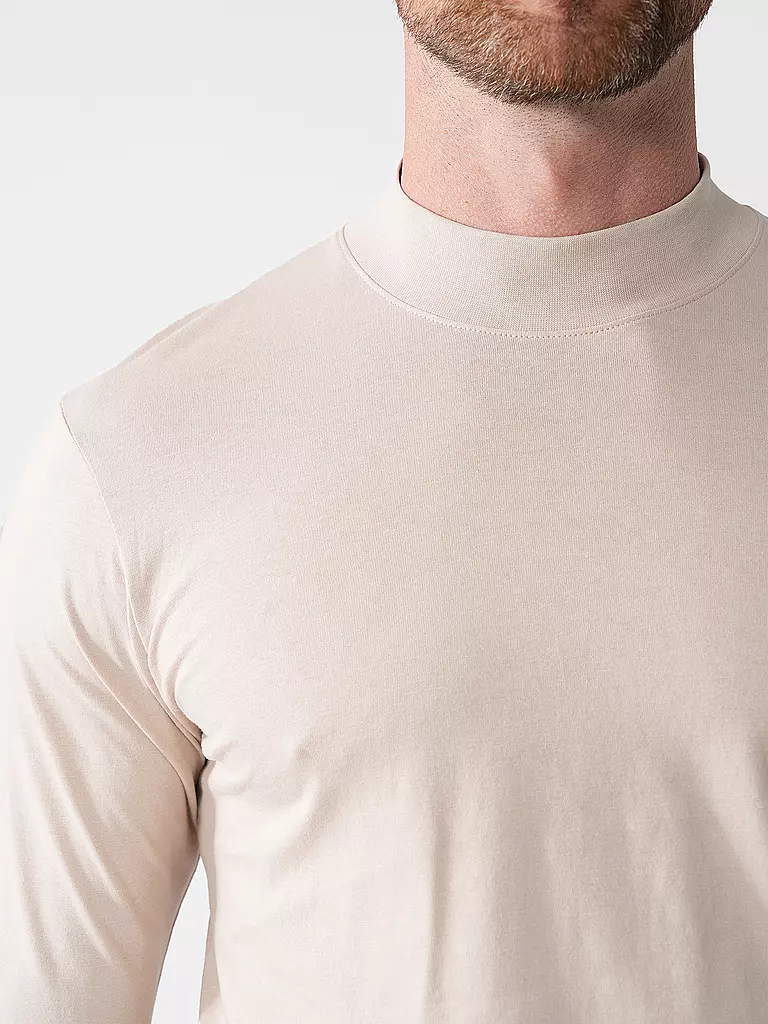 RAGMAN Rollkragenshirt beige