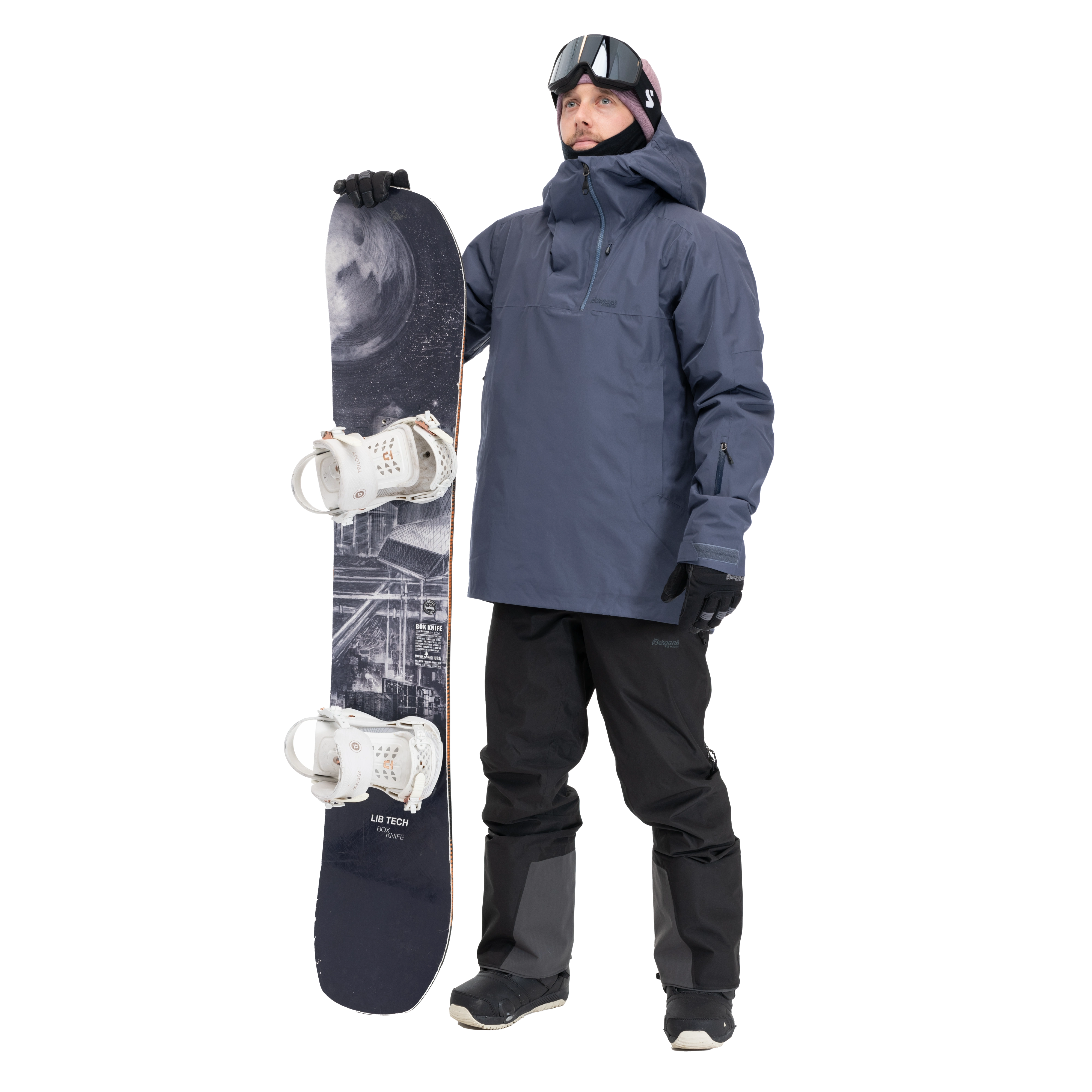 Stranda V2 Insulated Anorak Ebony Blue