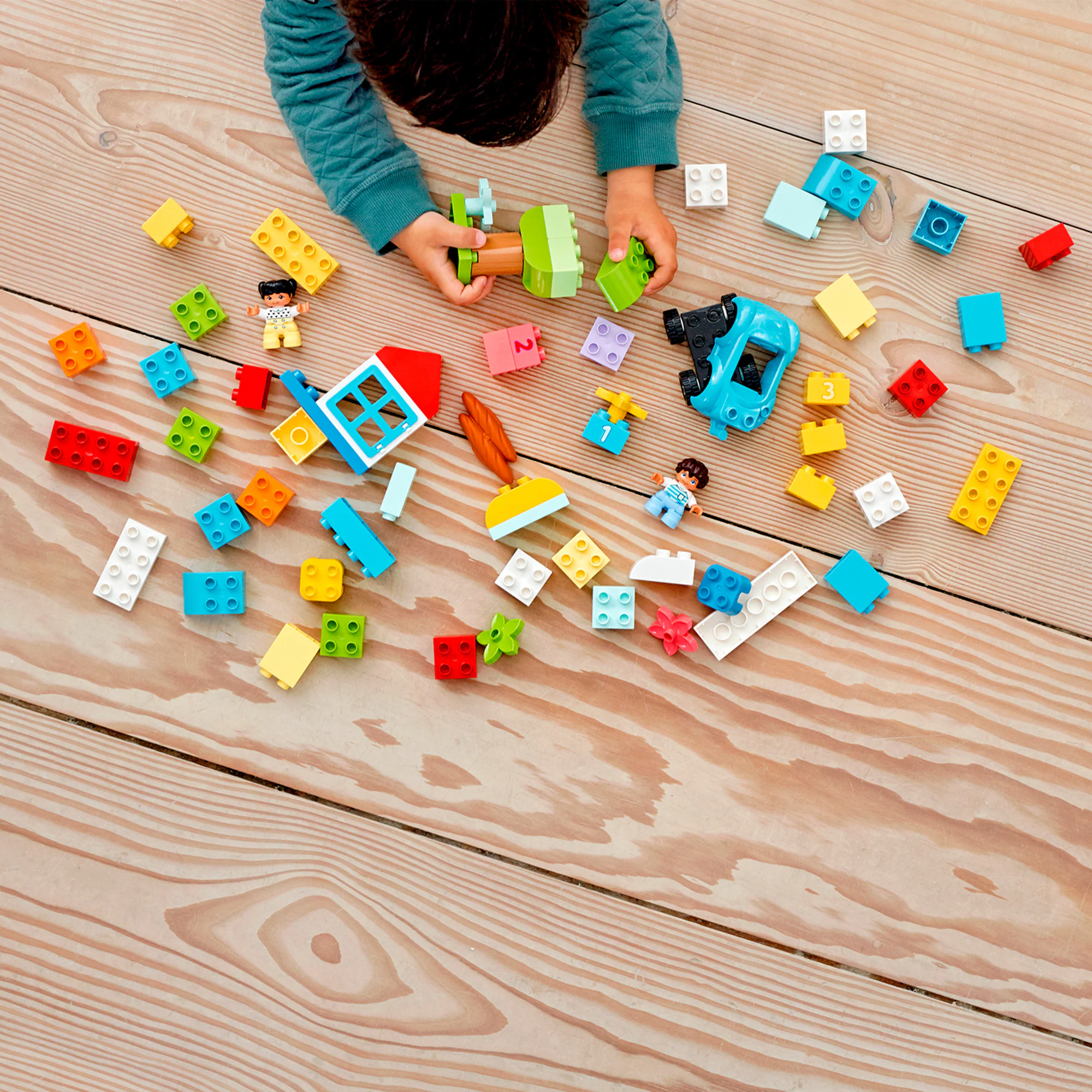 LEGO Konstruktionsspielzeug DUPLO Steinebox