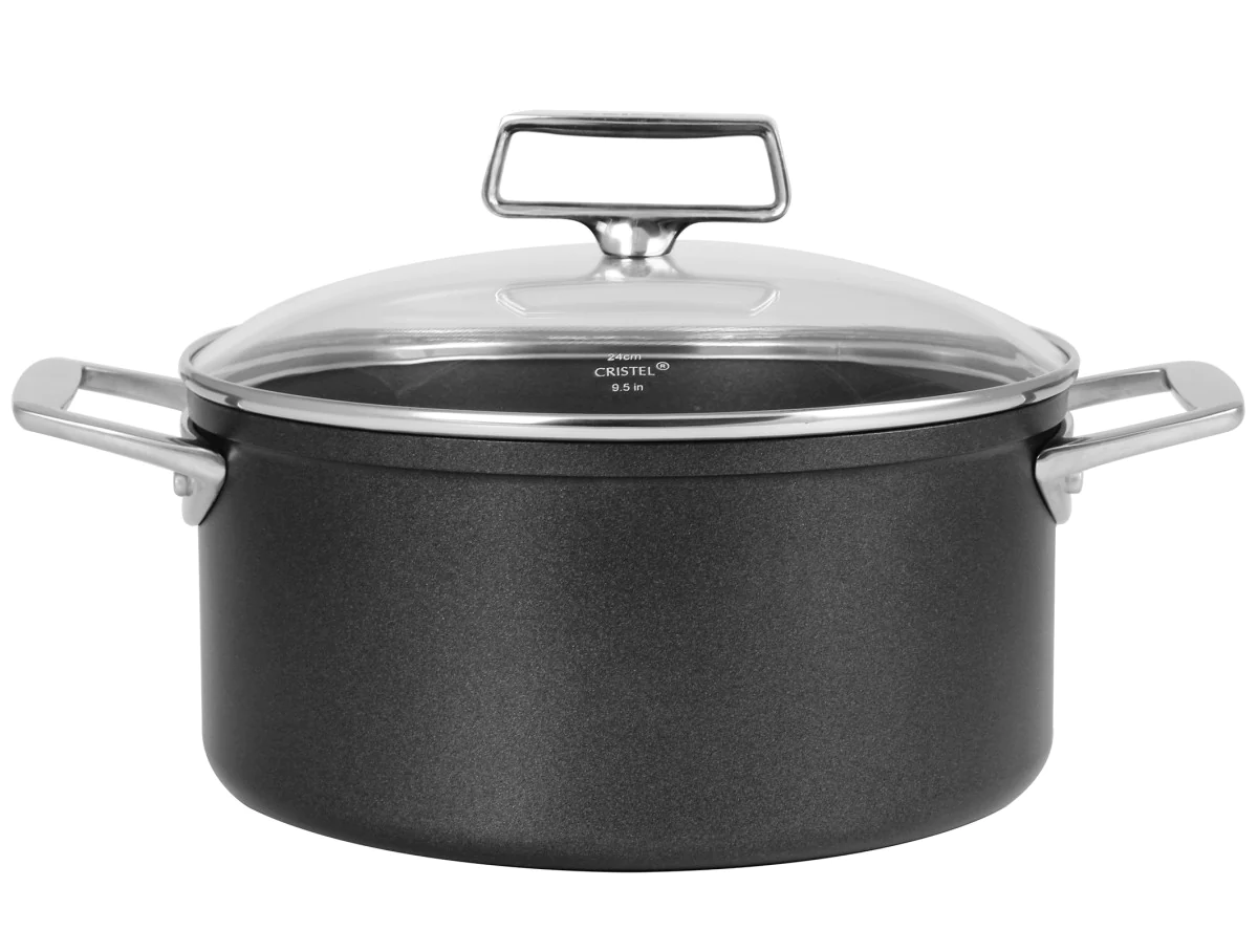 Faitout aluminium Castel'Pro 24cm Cristel