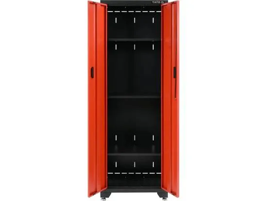 Yato YT-08931, Sort, Stål, Gulv, 2 dør(e), Metal, Nøgle