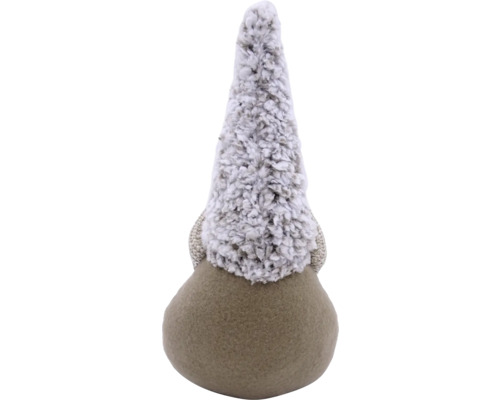 Decoratief Kerstmanfiguur, Lafiora, 15 x 12 x 32 cm, bruin