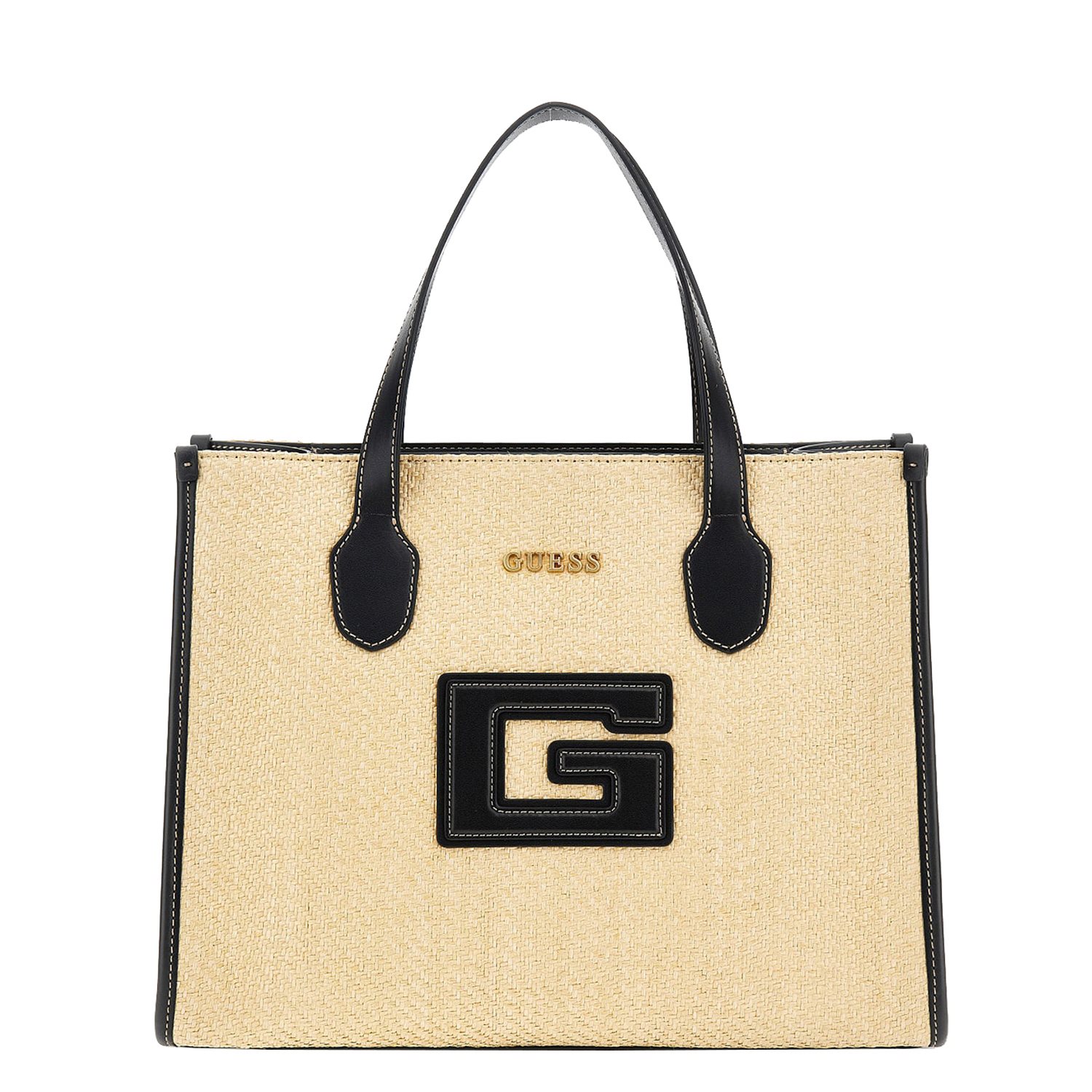Guess G Status 2 Compartment Tote natural/black