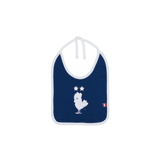 Lot de 3 bavoirs France   Tricolore        de               Lou & Loup