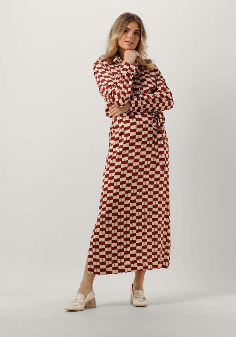 VANILIA ecru vanilia maxi jurk zero block