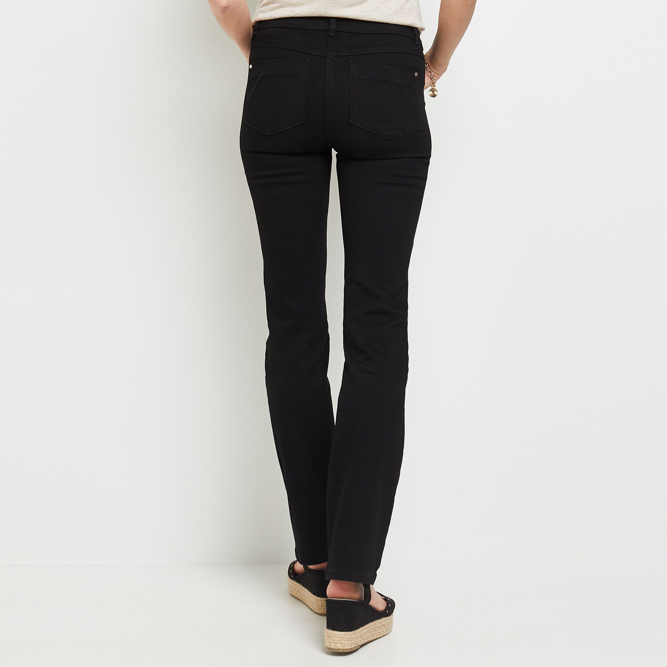 Jean droit NEWYORK femme - BLACK