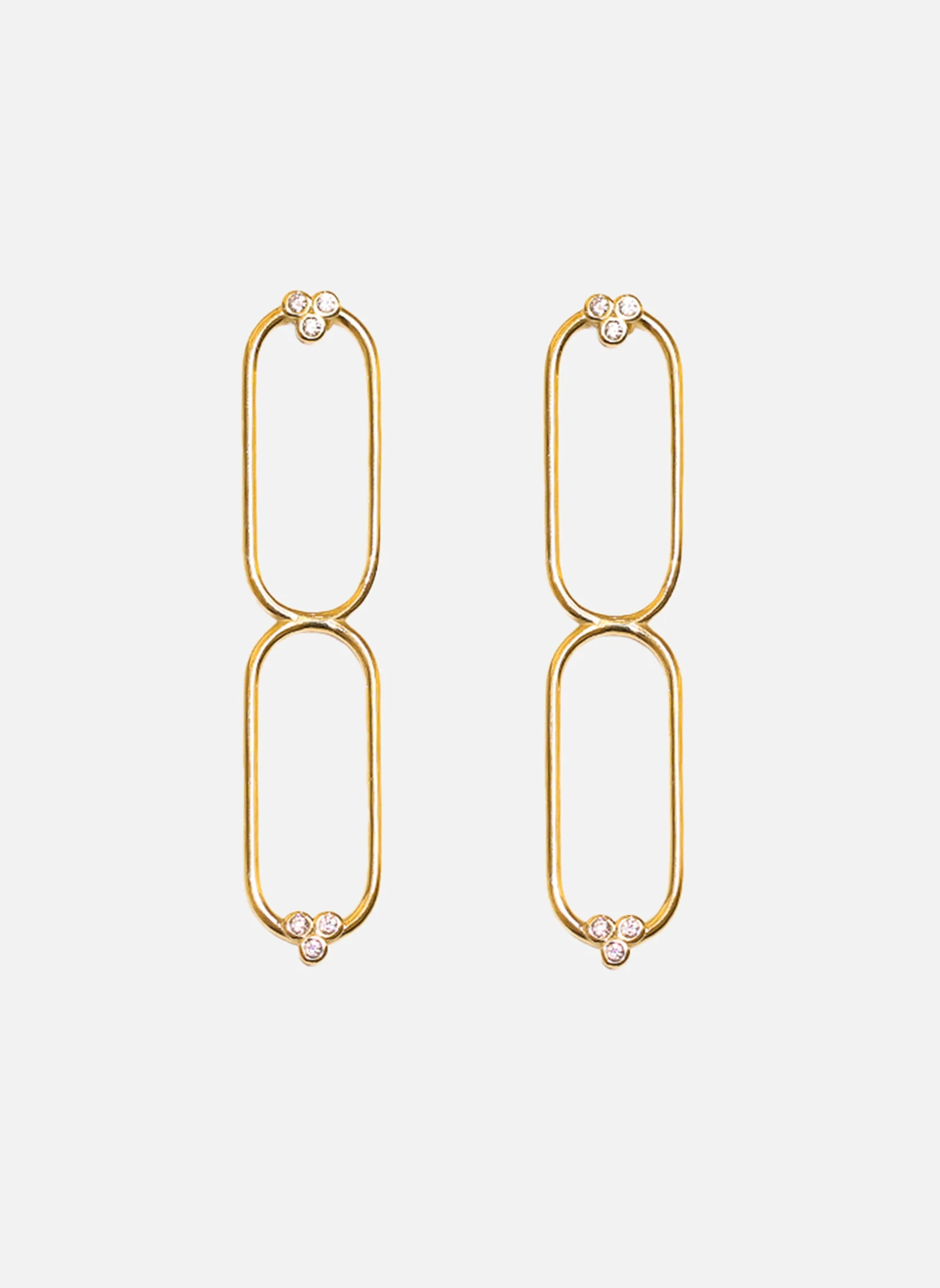 MENETIOS - Boucles d'oreilles pendantes menetios | Blanc