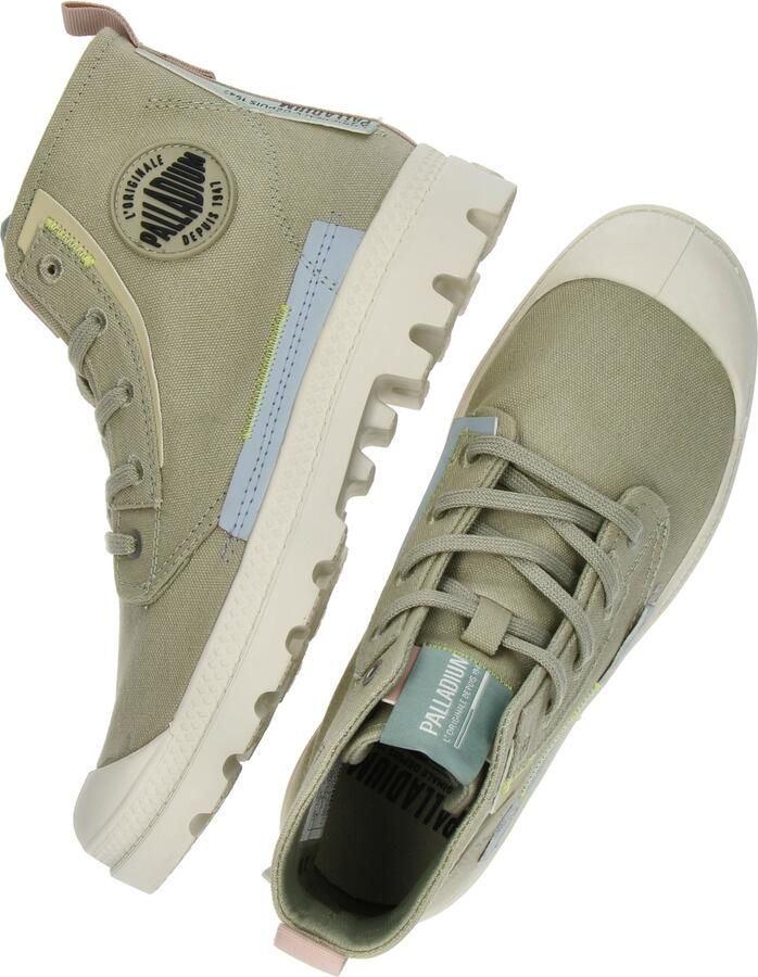 Palladium Unisex PAMPA UNDERLAYER Enkellaars 99183-379-M EUCALYPTUS