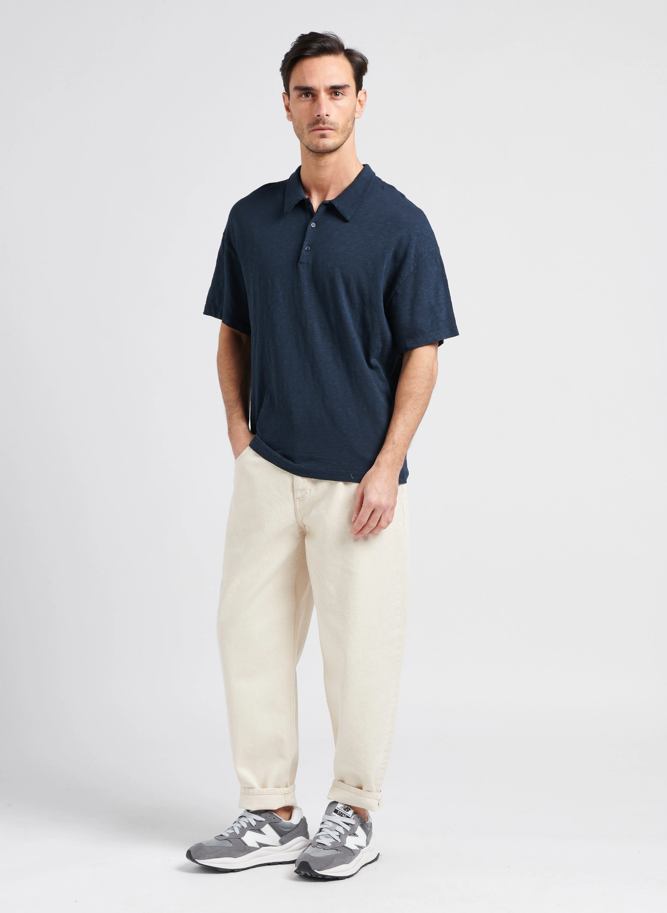 SNOPDOG - Jean droit en coton| Beige