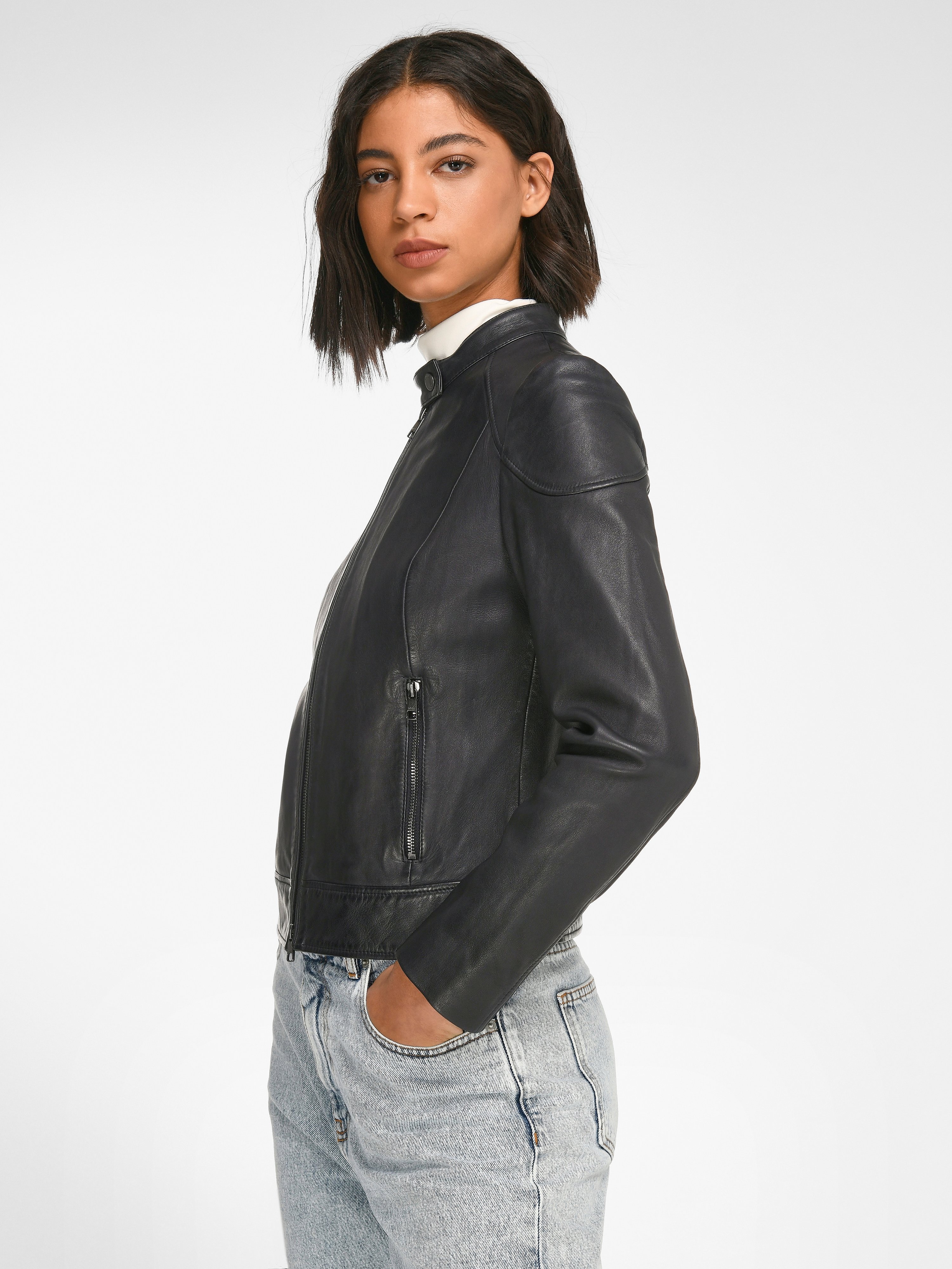 Lederjacke