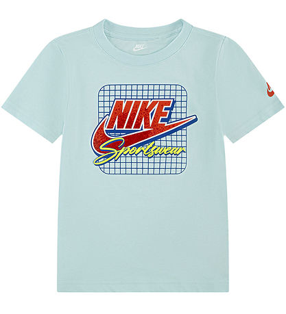 Nike Shorts Set - T-Shirt/Shorts - Hellblau/Blau