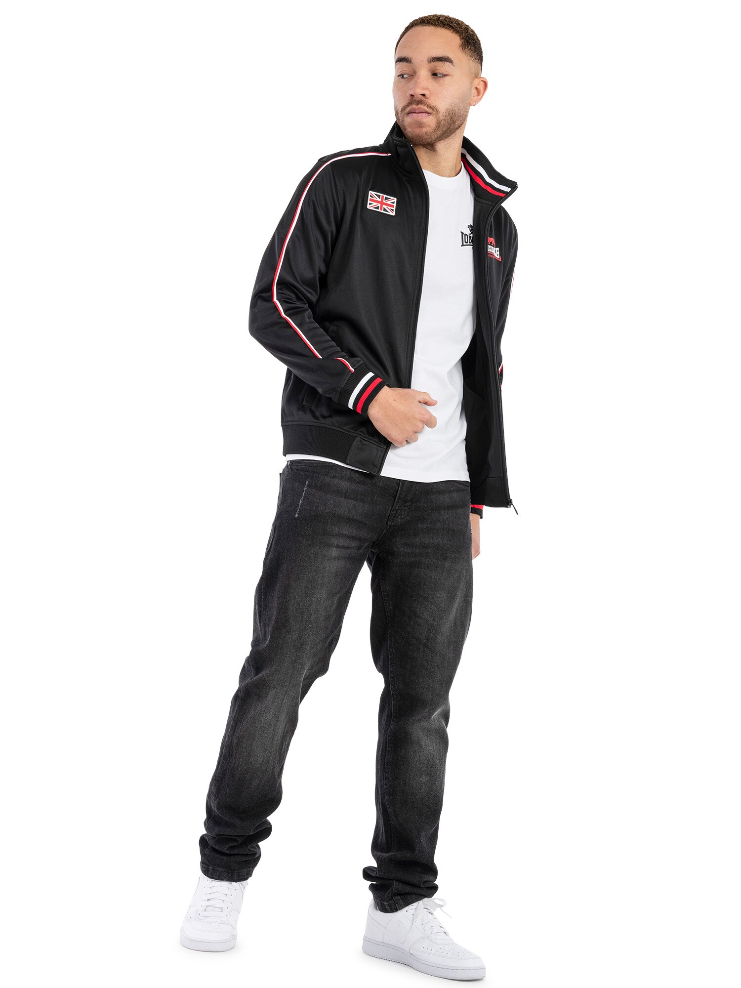 Lonsdale Herren Trainingsjacke normale Passform SKELLBERRY