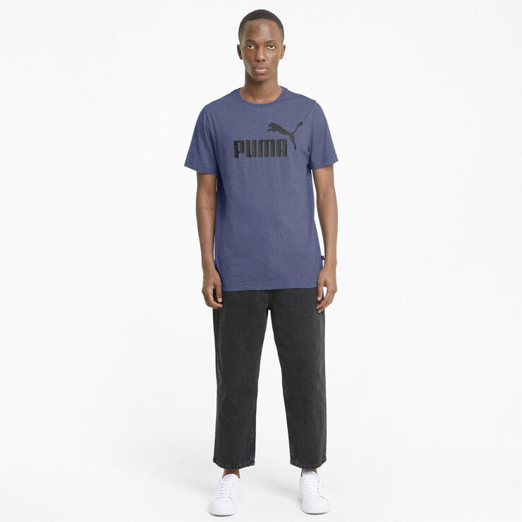 Puma Essentials Heather T-shirt Blå