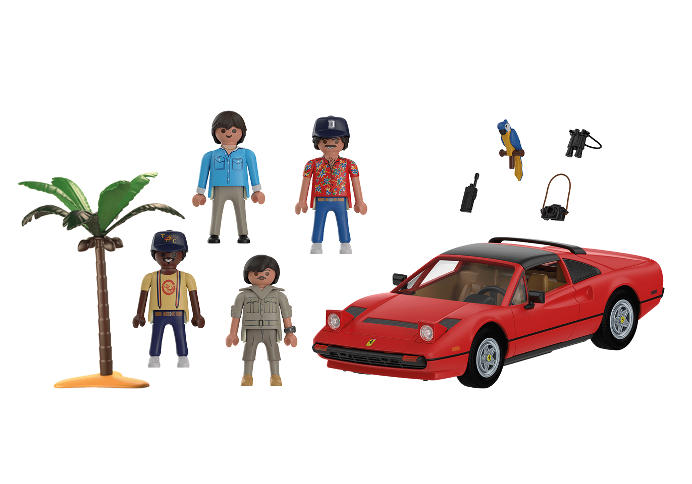 Playmobil - Magnum, p.i. Ferrari 308 GTS Quattrovalvole