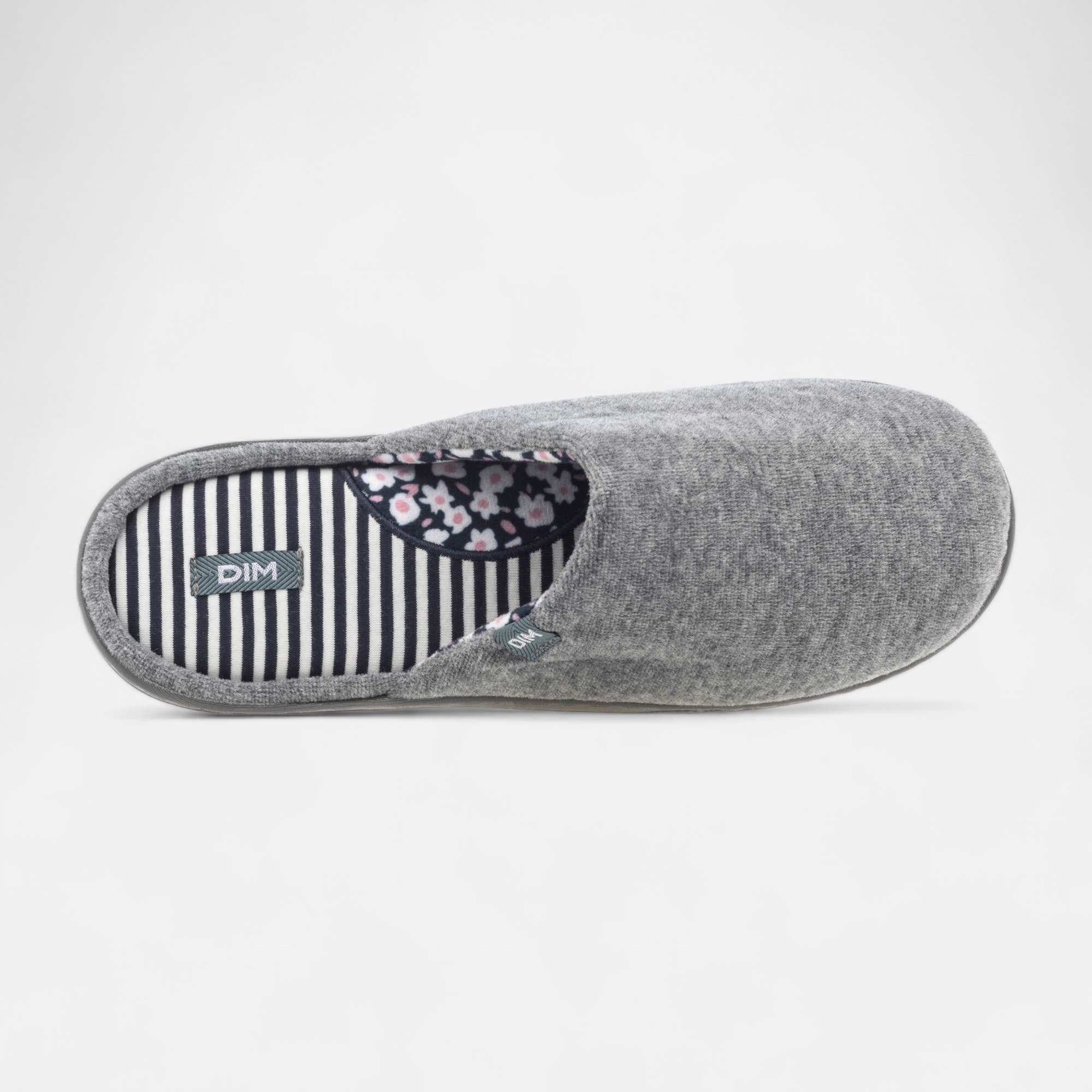 Pantoufles mules Femme gris
