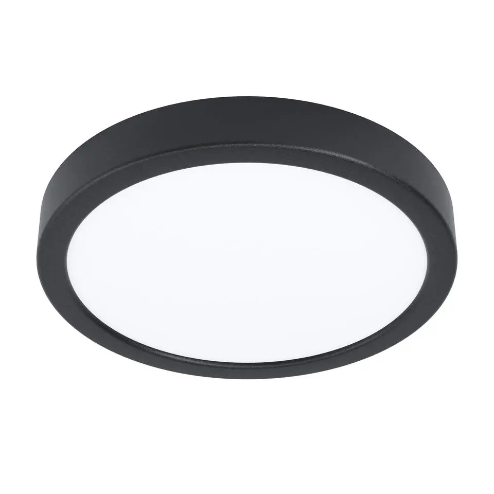 EGLOArgolis2OpbouwlampBuiten-LED-Ø28,5cm-Zwart/Wit