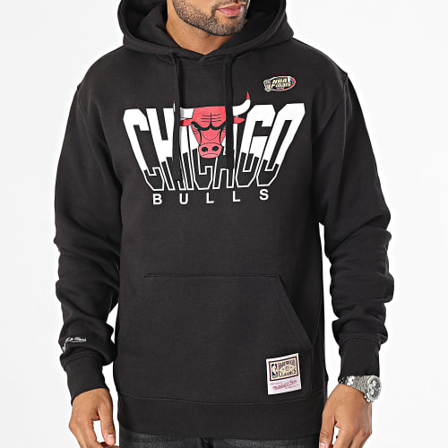 Sweat Capuche Retrodome Chicago Bulls Noir