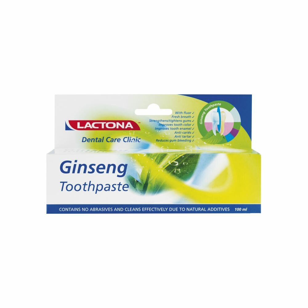 Lactona Tandpasta Ginseng100 ml