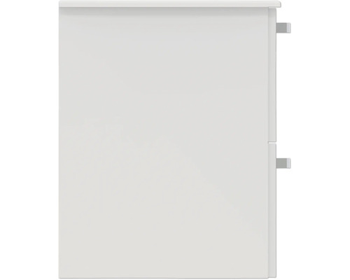 Badkamermeubelset Ideal Standard Eurovit Plus wastafelmeubel BxHxD 81,5 x 56,5 x 45 cm Frontkleur wit hoogglans wit Badkamermeubelset 2-delig met wastafel keramiek wit K2978WG
