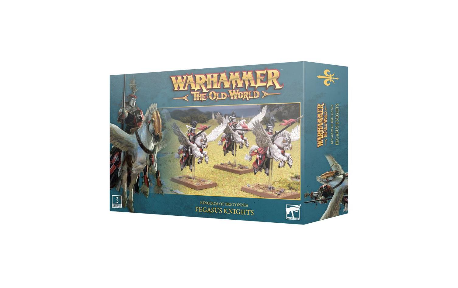 Figurenset Warhammer The old World PegasusritterWarhammer The old World Miniatur: Kingdom of Bretonnia Pegasus Knights