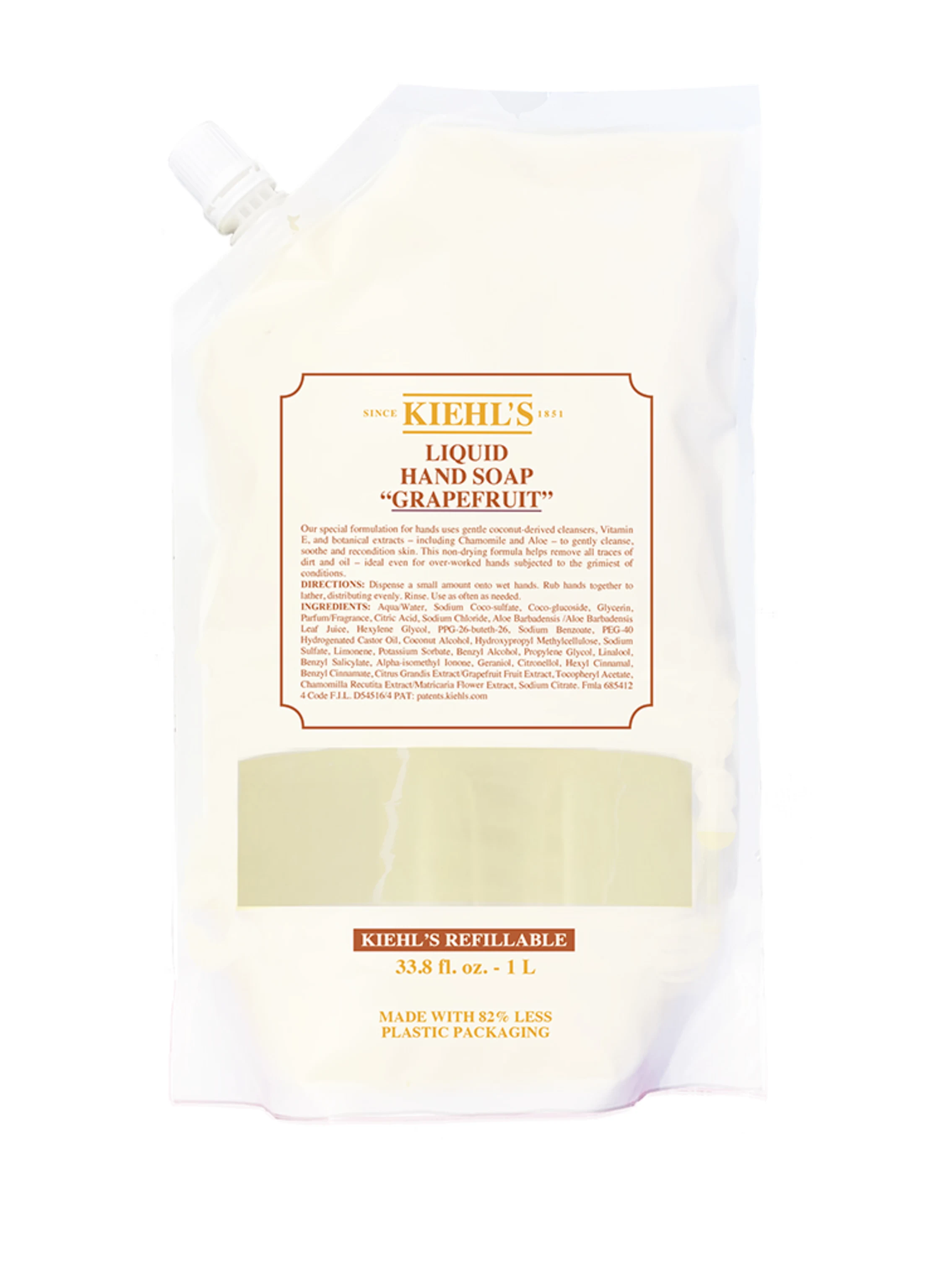 Kiehl's LIQUID HAND SOAP GRAPEFRUIT REFILL