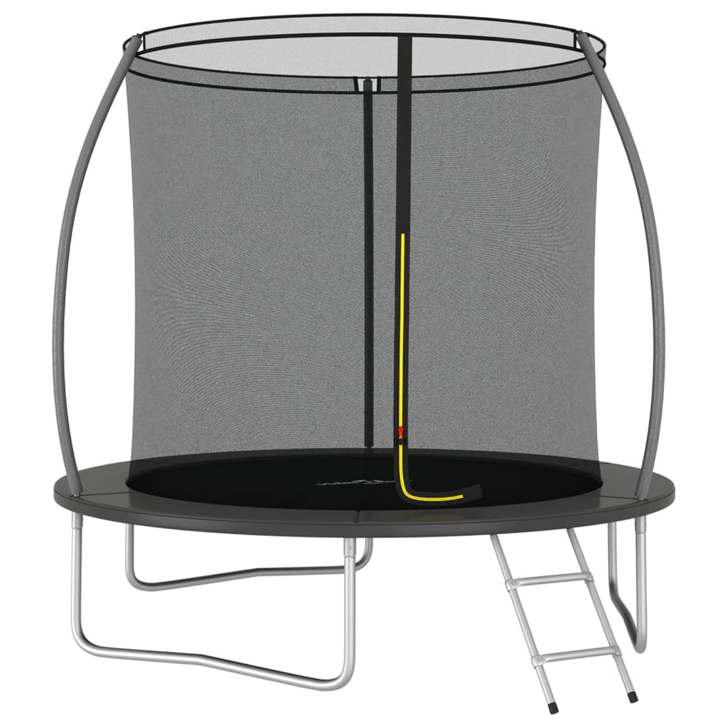Conjunto de roupa de cama elástica Vidaxl Ø 244 x 55 cm