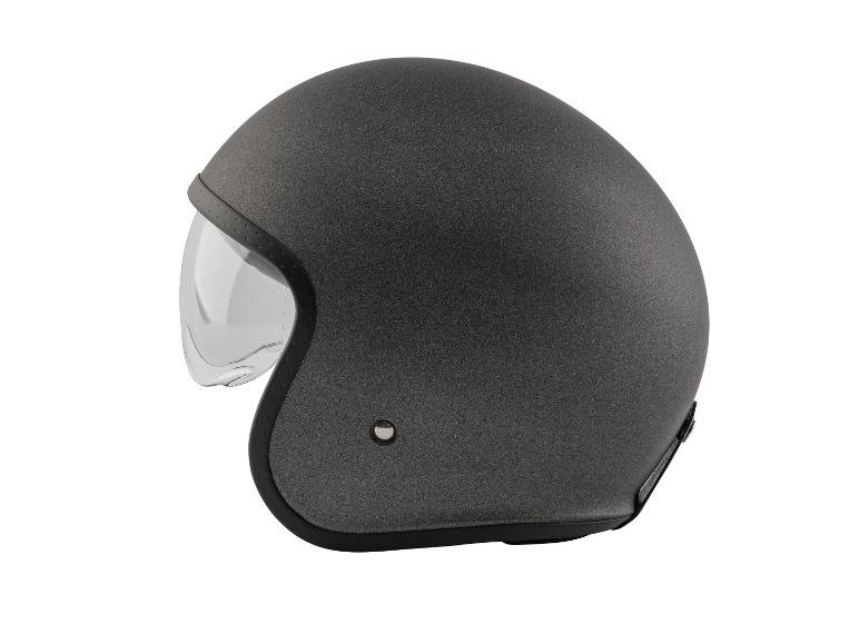 Scooter helm met vizier XL