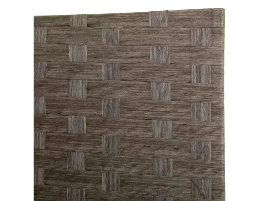 Paravent en papier tressé 4 panneaux 50(x4)x3x180