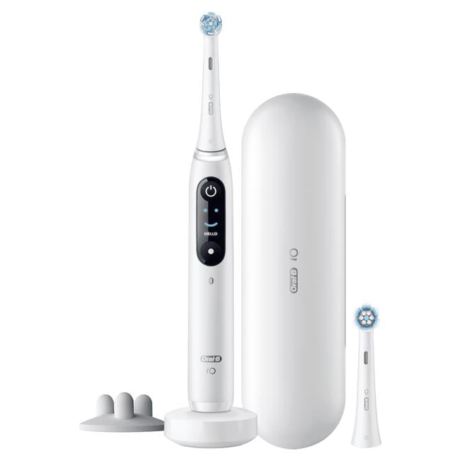 Oral-B iO 8S Wit Elektrische Tandenborstel By Braun